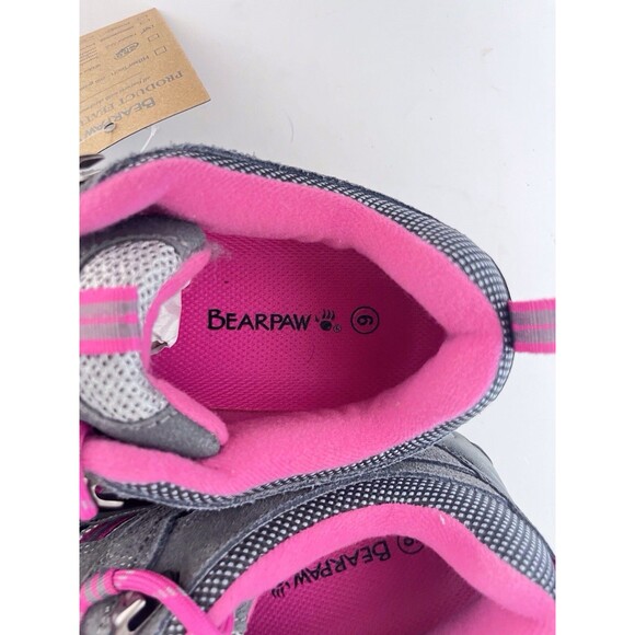 BEARPAW Ridgewood Size 9 Womens Low Hiker Trail Shoe with NeverWet Charcoal Lace - Picture 9 of 12